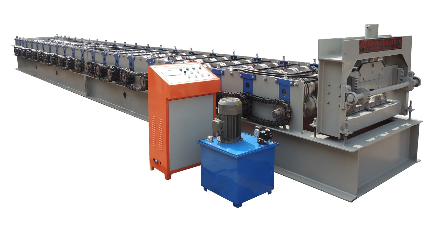 SB 720 galvanized steel floor deck roll forming machine