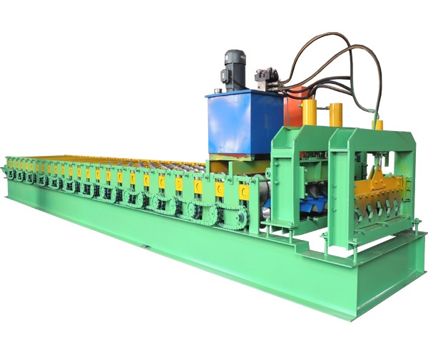 Big rib glazed metal roofing roll forming machine