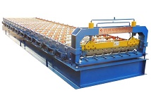 Customized trapzoid roof tile forming machine