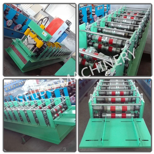 ridge cap roll forming machine