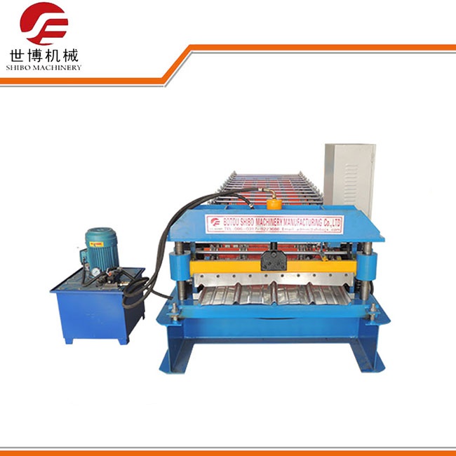 10% discount trapezoidal metal roof sheet roll forming machine in stock