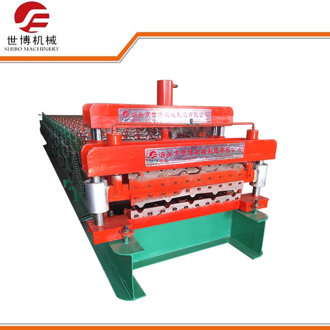 made in china ibr steel eps panel roof double glazed tile roll forming machine