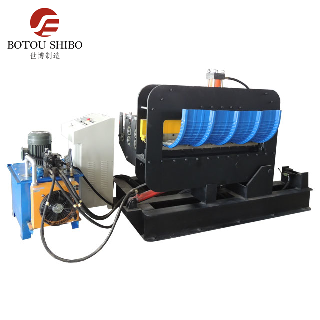 Horizontal Hydraulic Curving Machine for Metal Roofing Panels